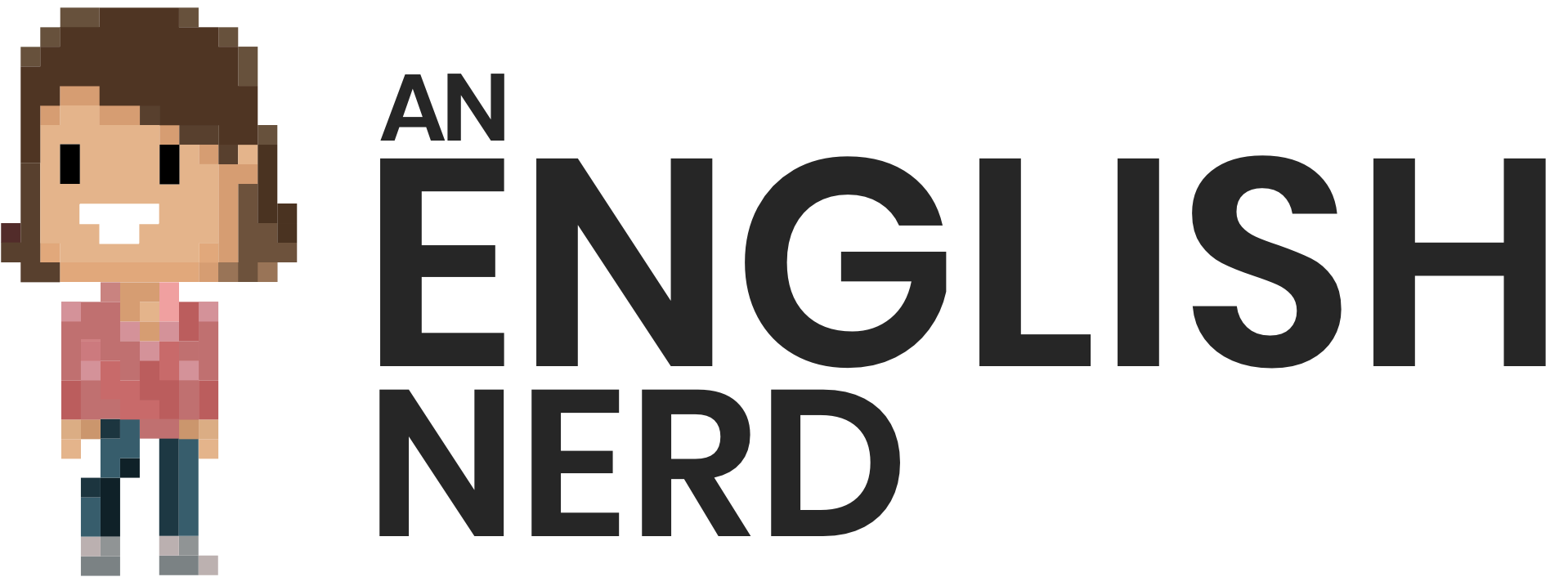An English Nerd Logo